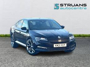 SKODA SUPERB 2021 (21) at Struans Dundee