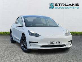 TESLA MODEL 3 2021 (71) at Struans Dundee