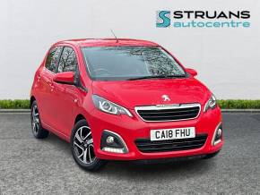 PEUGEOT 108 2018 (18) at Struans Dundee